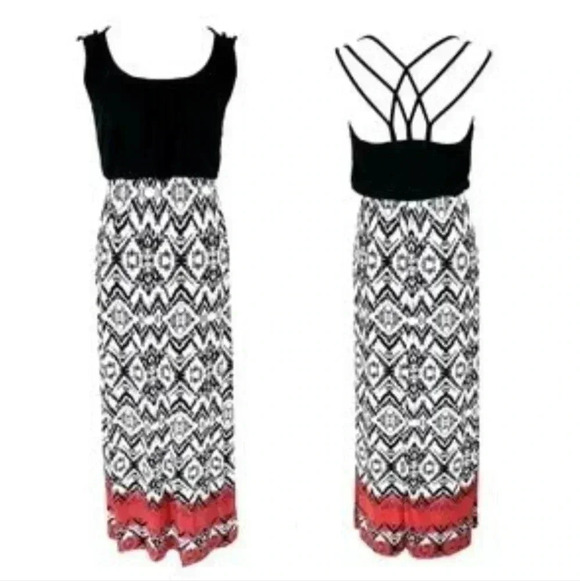 Three Hearts Dresses & Skirts - Three Pink Hearts Trixxi Maxi Dress, size small